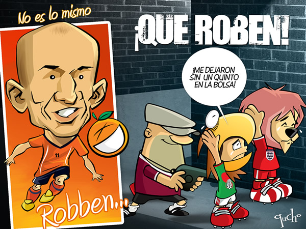 Robben y no roben.