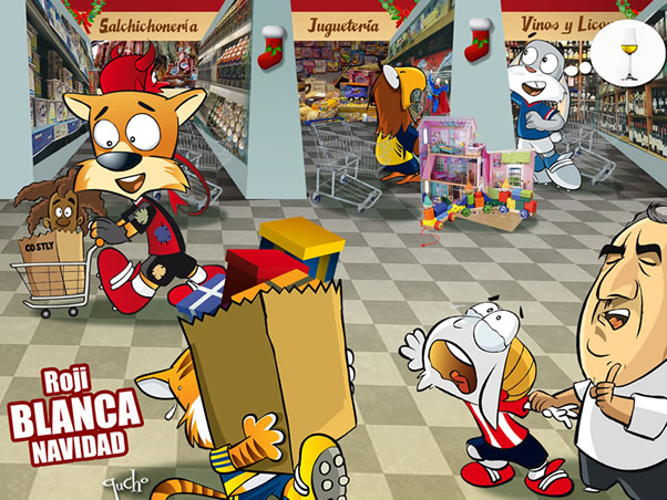 Rojiblanca Navidad