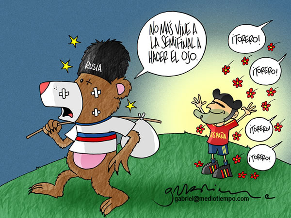 Rusia, España, Euro 2008