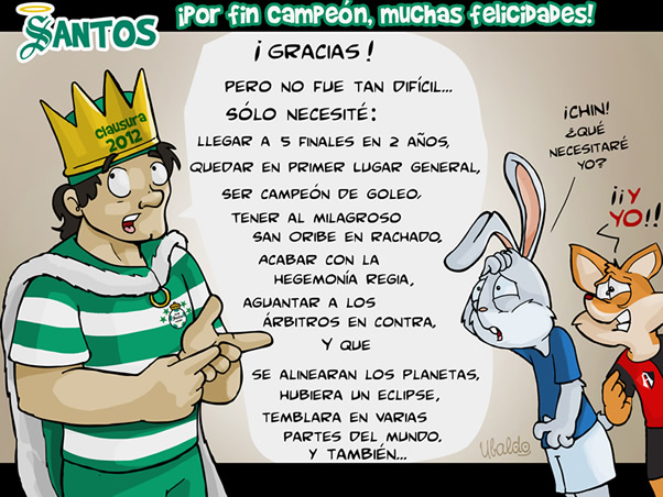 Santos Campeón 2012