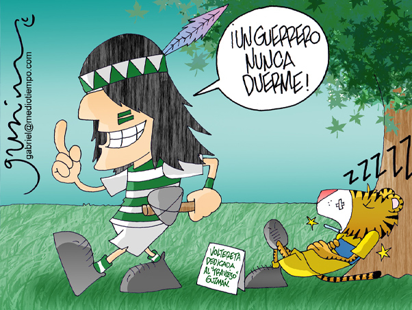 Se durmió el Tigre