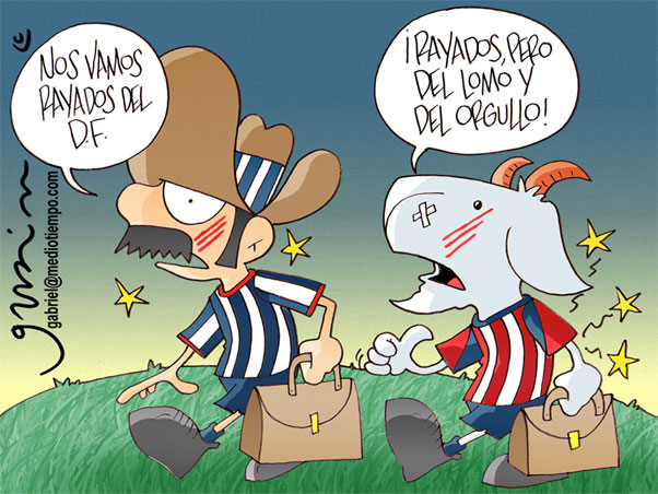 Se fueron rayados