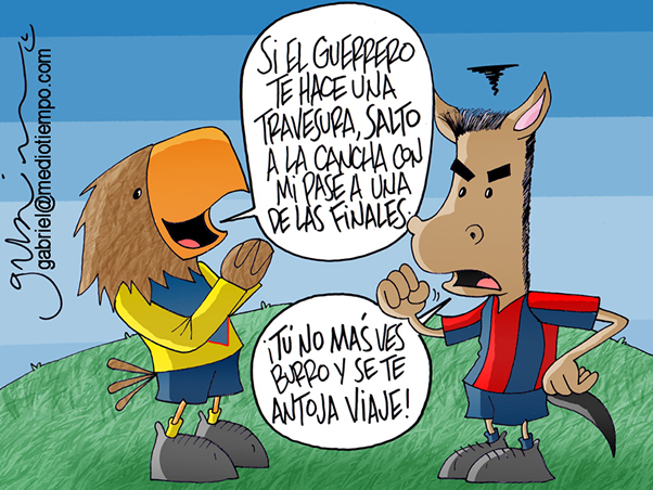 Si el guerrero hace una travesura
