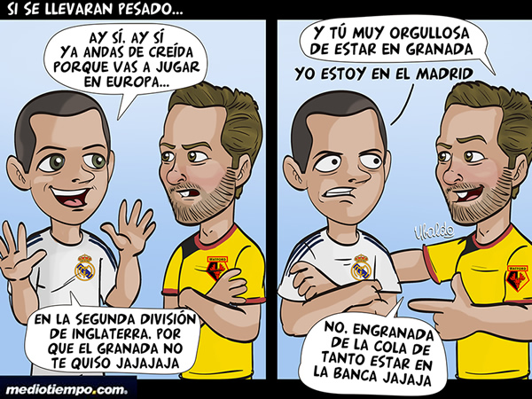 Si se llevaran pesado...