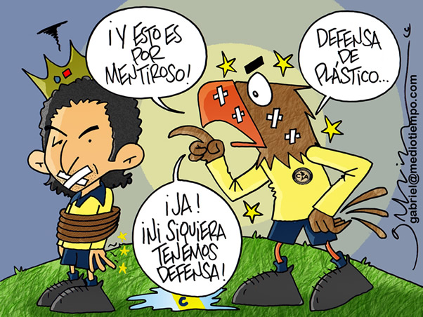 Sin defensa para Reyna