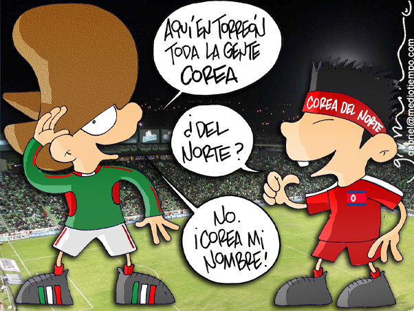 La gente corea