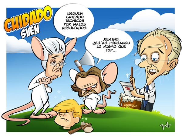 Son Pinky, son pinky, son pinky y Justino no no no no no no no no no.... Son...