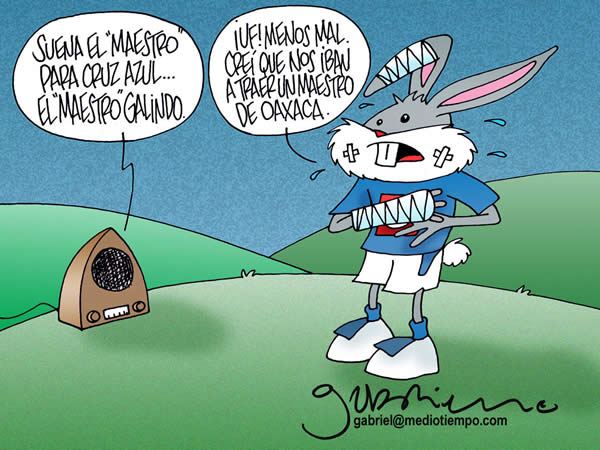 Suena un maestro para el Cruz Azul Suena un maestro para el Cruz Azul