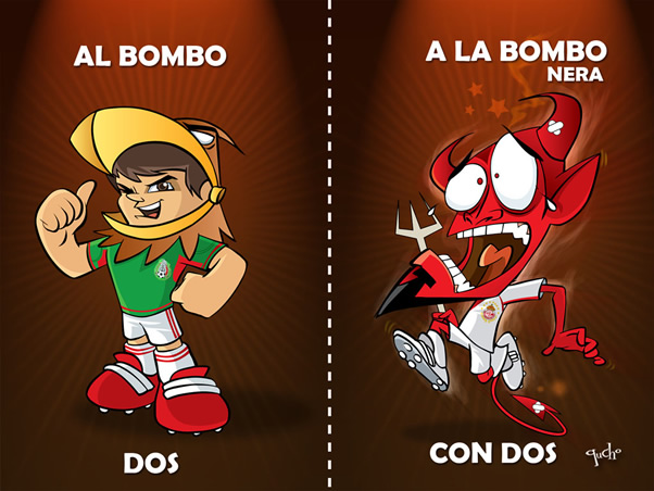 Suerte en los bombos
