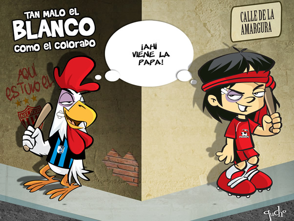 Tan malo el blanco como el colorado