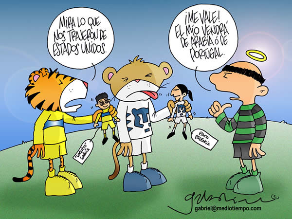 tigres y pumas le presumen al santos: mira lo que nos trajeron de estados...