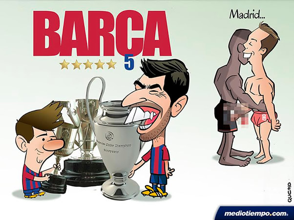 ¡Triplete del Barça!