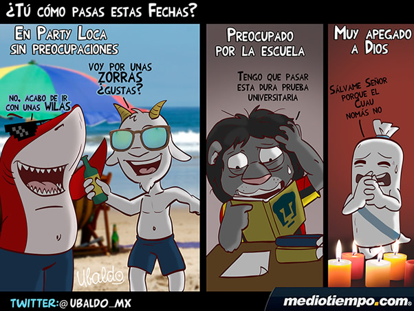 Tú cómo pasas estas fechas