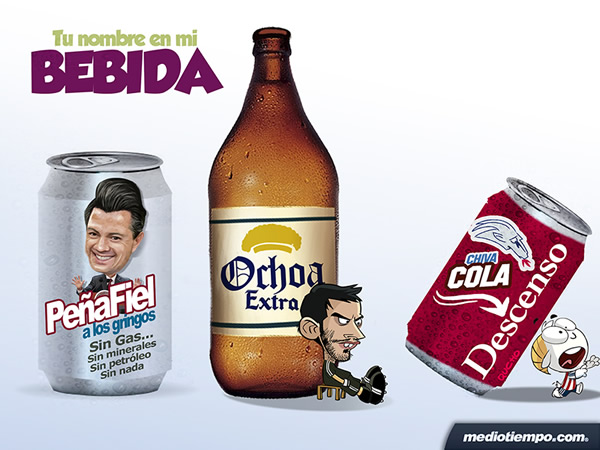 Tu nombre en mi bebida