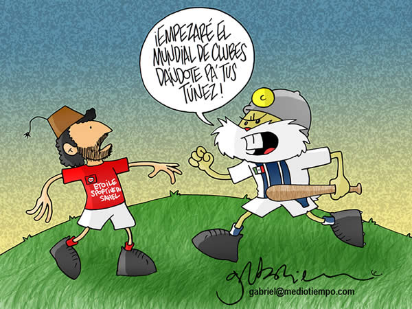 El Tuzo le dice al Sahel de Tunez: empezare el Mundial de Clubes dandote...