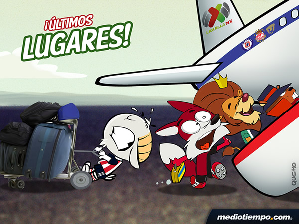 Últimos lugares