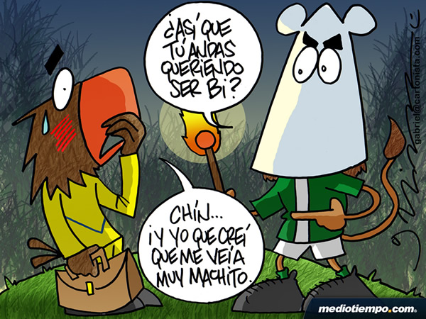 Un León intolerante