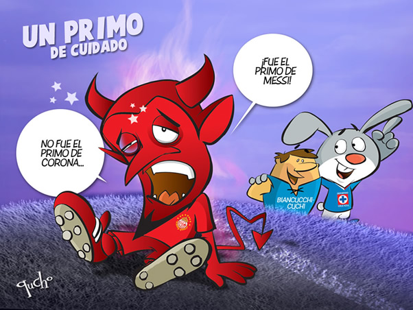 Un primo de cuidado