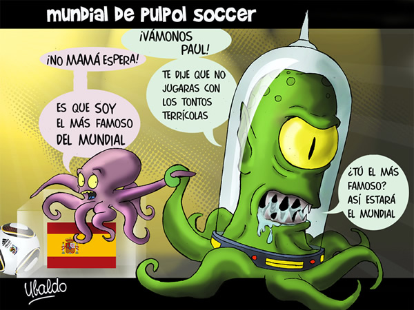 Un pulpo protagonista