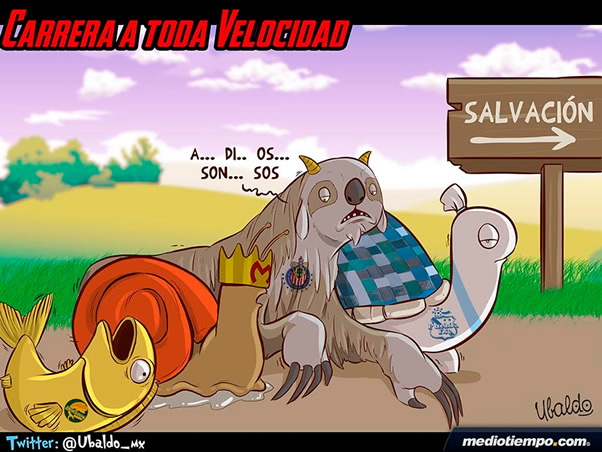 Una carrera a toda velocidad para salvarse
