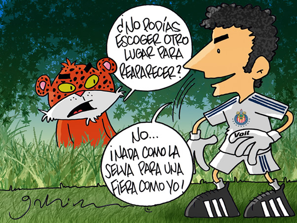 Una fiera en la selva
