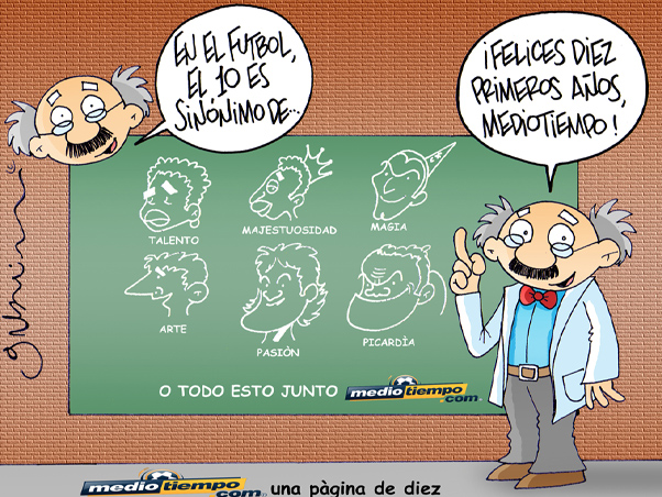 Una página de diez