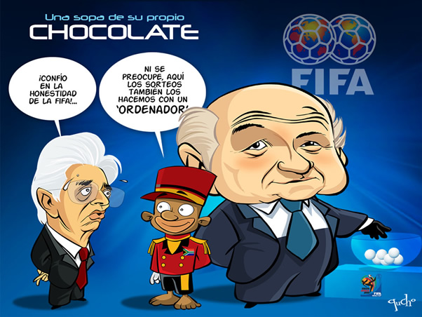 Una sopa de su propio chocolate