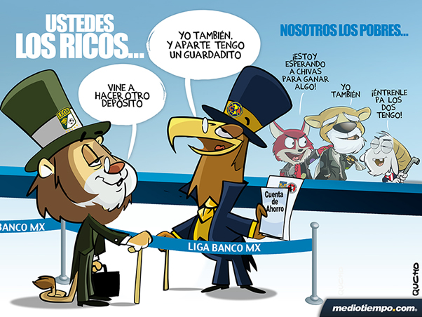 Ustedes los ricos