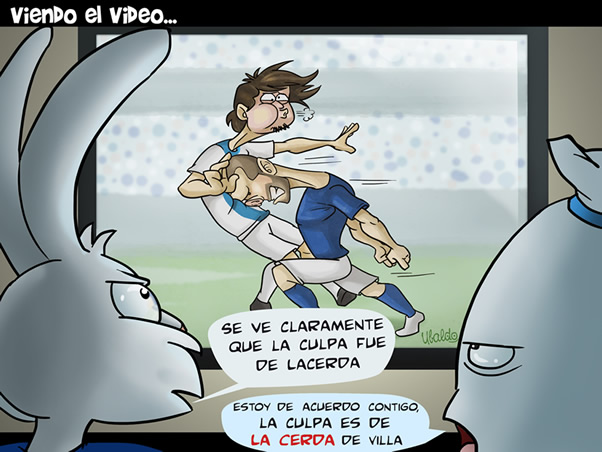 Viendo el Video de Cruz Azul