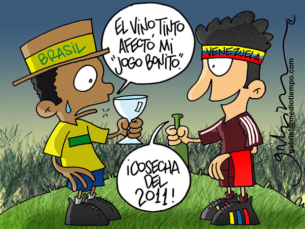 Vino Tinto pegador