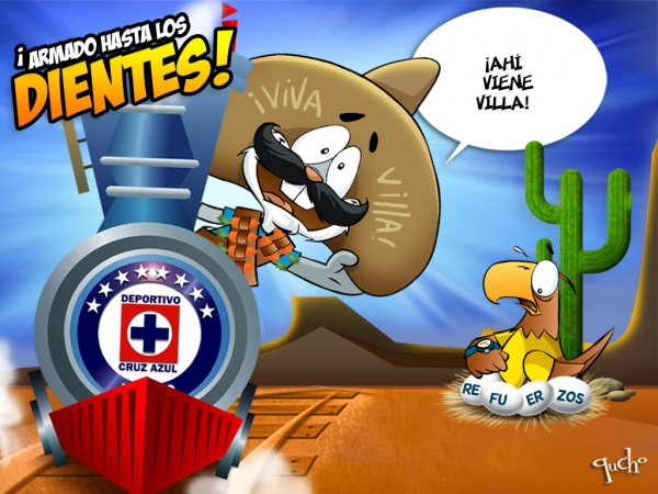 ¡Armado hasta los dientes!