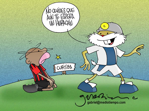 Y aun falta el Huracan. Y aun falta el Huracan.