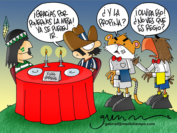 Y sin propina