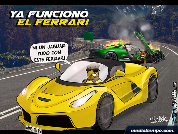 Ya funcionó el Ferrari