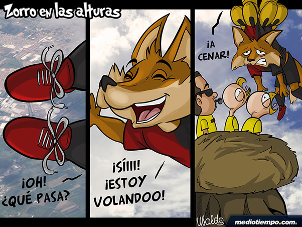 Zorro en las alturas
