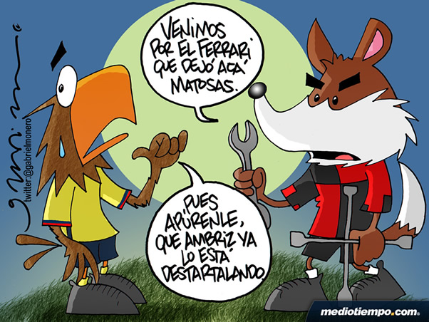 ¡Zorro,no te lo lleves!