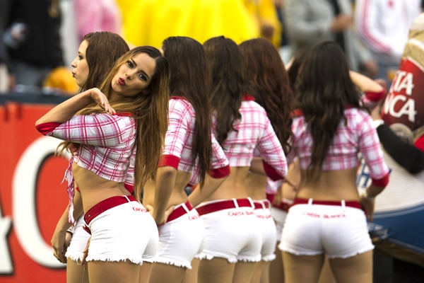 A estas bellas norteñas no les afecta el clima.