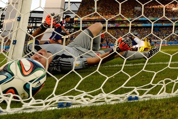 Al final del primer tiempo se dio el empate para los nipones.