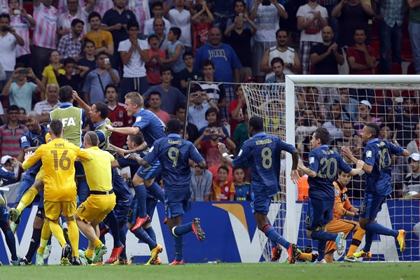 Alegría intensa, Francia es campeón.