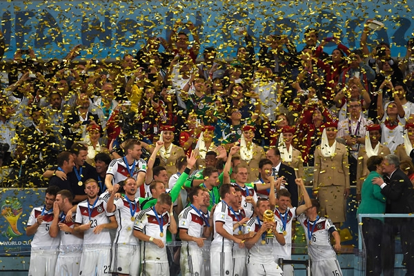 Alemania es Tetracampeón de la Copa del Mundo.