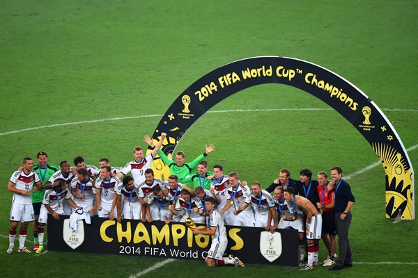 Alemania se coronó en Brasil 2014.