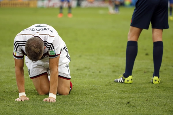 Alemania sufría ante la falta de gol.
