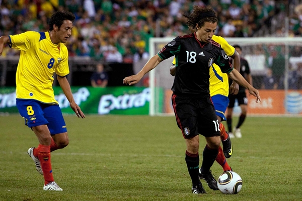 Andrés Guardado tuvo algunos minutos de juego.
