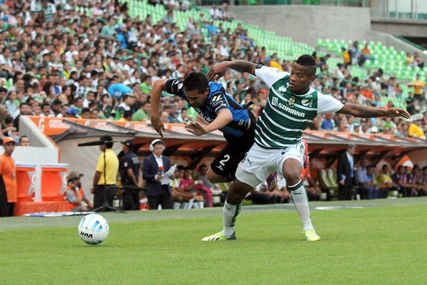 Andrés Yair Rentería tuvo buenas participaciones por momentos.