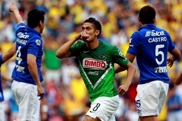 Le anularon un gol al América. Andrade salió expulsado.