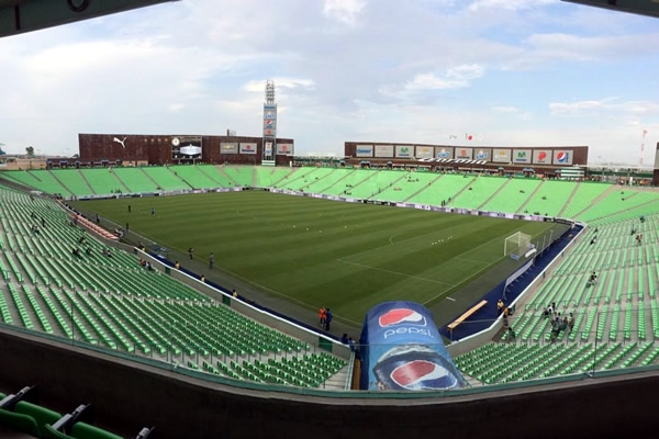 Así lució el Estadio TSM previo al encuentro.