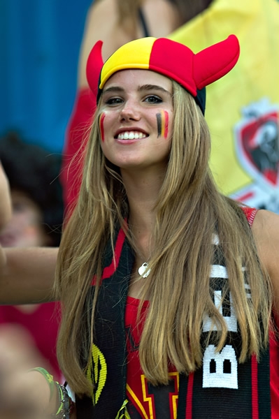 Axelle Despiegelaere, de 'diablita a 'Novia' de Brasil 2014.
