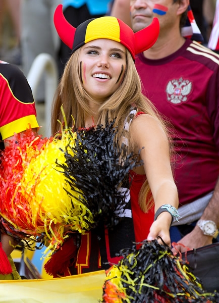 Axelle Despiegelaere, de 'diablita a 'Novia' de Brasil 2014.