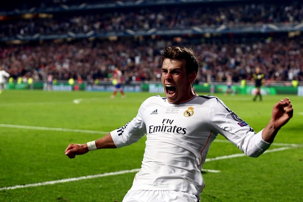 Bale ganó su primera Champions con el equipo de Ancelotti.