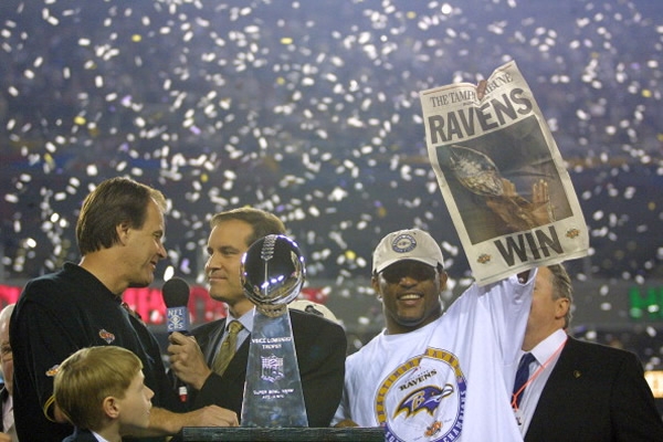 Baltimore Ravens, los primeros Campeones NFL del nuevo milenio.
